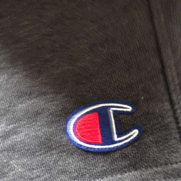 🆕 Champion Men’s French Terry Short Navy Heather - Picture 5 of 5